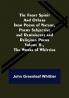 The Frost Spirit and Others from Poems of Nature Poems Subjective and Reminiscent and Religious Poems Volume II. The Works of Whittier