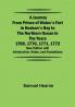 A Journey from Prince of Wales's Fort in Hudson's Bay to the Northern Ocean in the Years 1769 1770 1771 1772 ; New Edition with Introduction Notes and Illustrations