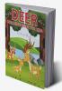 Deer Coloring Book for Kids Ages 4-8