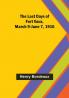 The Last Days of Fort Vaux March 9-June 7 1916