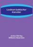 Lexikon Baltischer Künstler