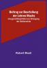 Beitrag zur Beurteilung der Lehren Machs:  Inaugural-Dissertation zur Erlangung der Doktorwürde