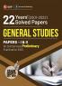 UPSC 2023 General Studies Paper I & II - 22 Years' Solved Papers 2001 - 2022 by Access