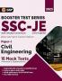 SSC 2023 Booster Test Series - JE Paper I - Civil Engineering - 15 Mock Tests (includes 2019-2022 papers)