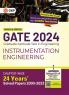 GATE 2024 Instrumentation Engineering - 24 Years Chapter-wise Solved Papers 2000-2023