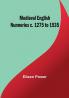 Medieval English Nunneries c. 1275 to 1535