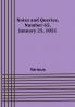 Notes and Queries Number 65 January 25 1851