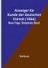 Anzeiger für Kunde der deutschen Vorzeit (1866): Neue Folge. Dreizehnter Band.