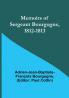 Memoirs of Sergeant Bourgogne 1812-1813