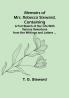 Memoirs of Mrs. Rebecca Steward Containing: A Full Sketch of Her Life With Various Selections from Her Writings and Letters ...