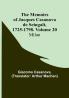 The Memoirs of Jacques Casanova de Seingalt 1725-1798. Volume 20: Milan