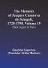 The Memoirs of Jacques Casanova de Seingalt 1725-1798. Volume 19: Back Again to Paris