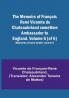 The Memoirs of François René Vicomte de Chateaubriand sometime Ambassador to England. Volume 6 (of 6): Mémoires d'outre-tombe volume 6