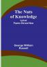 The Nuts of Knowledge: Lyrical Poems Old and New