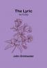 The Lyric: An Essay