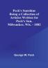 Peck's Sunshine Being a Collection of Articles Written for Peck's Sun Milwaukee Wis. - 1882