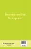 Insurance And Risk Management