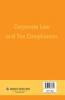 Corporate Law and Tax Compliances