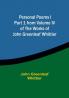 Personal Poems IPart 1 from Volume IV of The Works of John Greenleaf Whittier