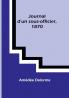 Journal d'un sous-officier 1870