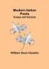 Modern Italian Poets; Essays and Versions