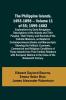 The Philippine Islands 1493-1898 - Volume 11 of 55 ; 1599-1602 ; Explorations by Early Navigators Descriptions of the Islands and Their Peoples Their History and Records of the Catholic Missions as Related in Contemporaneous Books and Manuscripts Sho