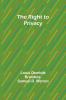 The Right to Privacy