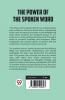 The Power Of The Spoken Word