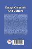 Essays On Work And Culture