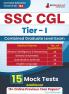 SSC CGL Tier 1 Exam Preparation Book 2024 (English Edition) - Combined Graduate Level Examination - Solved 15 Practice Mock Tests and Online Access of 15+ Previous Year Solved Papers