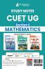 CUET UG Section II : Mathematics Study Notes 2024 with Theory + Practice MCQs for Complete Preparation (SCQP19) | Conducted by NTA
