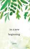 its a new beginning