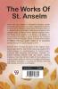 Works Of St. Anselm