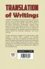 Translation Of Writings