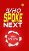 Who Spoke Next