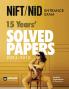NIFT/NID Entrance Exam | 15 Years Solved Papers (2024-2010)