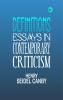 Definitions: Essays in Contemporary Criticism