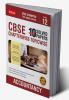 MTG CBSE 10 Years (2024-2015) Chapterwise Topicwise Solved Papers Class 12 Accountancy (PYQ) Book - CBSE Champion For 2025 Exam | CBSE Question Bank With Sample Papers (Based on Latest Pattern)