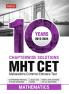 MTG 10 Years MHT CET Chapterwise Previous Solved Questions Papers (PYQ Book) Mathematics For 2025 Exam | Hint & Explanations with MHT CET Mock Test Papers