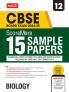 MTG CBSE Class 12 ScoreMore 15 Sample Papers Biology Book For 2025 Board Exam | Detailed Solutions of Each Chapter | Based on Latest CBSE Pattern & Syllabus