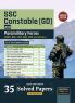 Examcart SSC Constable (GD) & Paramilitary Forces (CRPF BSF CISF SSB ITBP & AR) Solved Papers for 2025 Exam in English