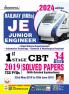 Railway JE Junior Engineer First Stage Solved Papers Total 34 Sets All 2019 TCS PYQs 2024 Edition (English Medium)(5023)