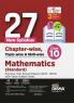 27 New Syllabus Chapter-wise Topic-wise & Skill-wise CBSE Class 10 Mathematics (Standard) Previous Year Solved Papers (2013 - 2024) with Value Added Notes 2nd Edition