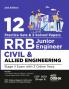 12 Practice Sets for RRB Junior Engineer Civil & Allied Engineering Stage II Exam with 3 Online Tests 2nd Edition