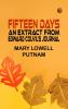 Fifteen Days: An Extract from Edward Colvil's Journal