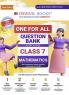 Oswaal One For All Question Bank NCERT & CBSE Class-7 Mathematics (For 2024-25 Exam)