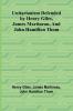 Unitarianism Defended by Henry Giles James Martineau and John Hamilton Thom
