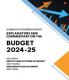 Explanation and Commentary on Budget 2024 -2025 - Paperback