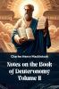Notes On The Book Of Deuteronomy Volume II