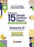 i-Succeed ISC Accounts Class 12th | 15 Sample Question Papers | For ISC Exams 2025